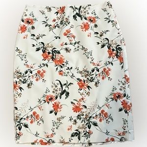 Ann Taylor Factory Floral Skirt  skirt- Size 6